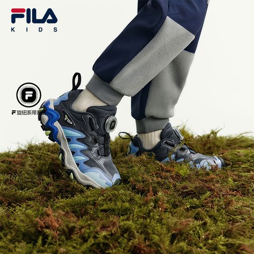 【斐乐儿童】2025年秋冬新款潮流时尚舒适百搭儿童户外鞋K14B542501主图