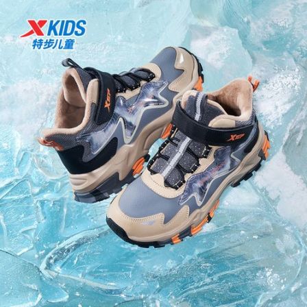 【特步少年】棉鞋中大童冬季保暖舒适时尚老爹风675415379423