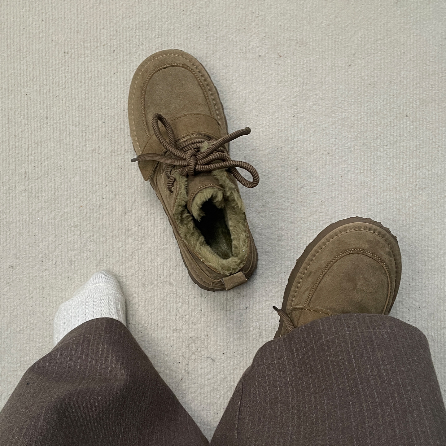 桑坡厚底雪地靴男士冬季加绒保暖东北防寒防水零下40°户外大棉鞋主图