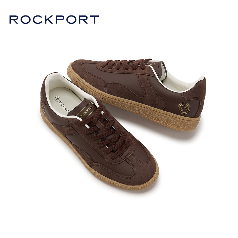 【超级立减】Rockport/乐步男士德训鞋2025夏复古休闲男女同款T头主图