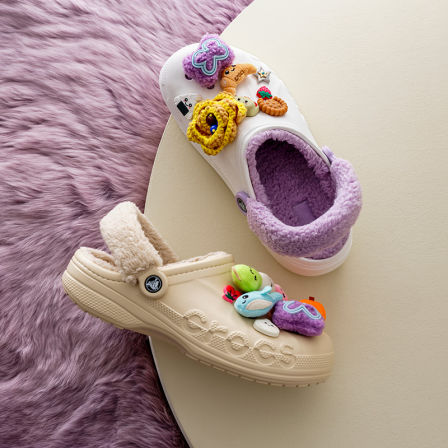 【先加购！7号付定】Crocs卡骆驰洞洞鞋贝雅暖棉贝雅暖绒毛毛鞋