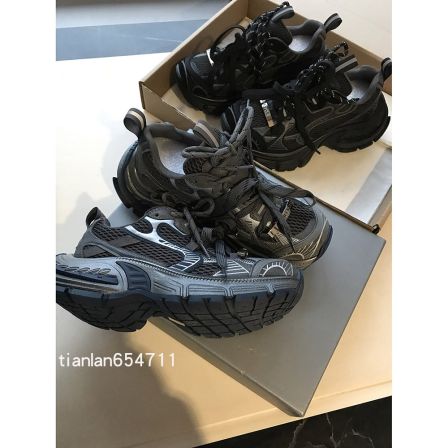 代工资质的工厂出！高端色系牛皮拼接圆头厚底增高休闲老爹鞋