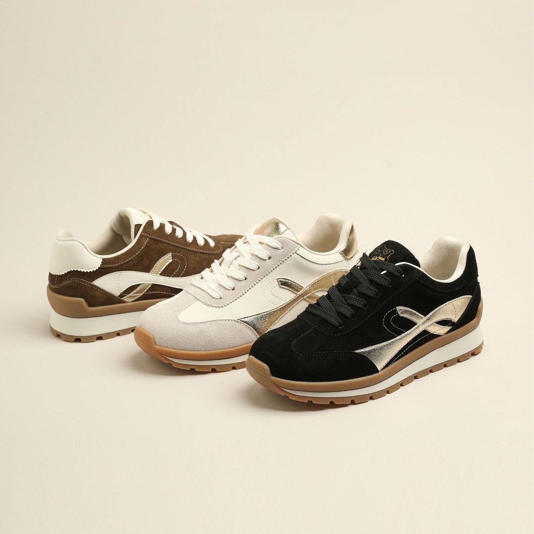 秋季上新经典时尚百搭休闲德训女鞋气质软底冷粘工艺7001-1主图