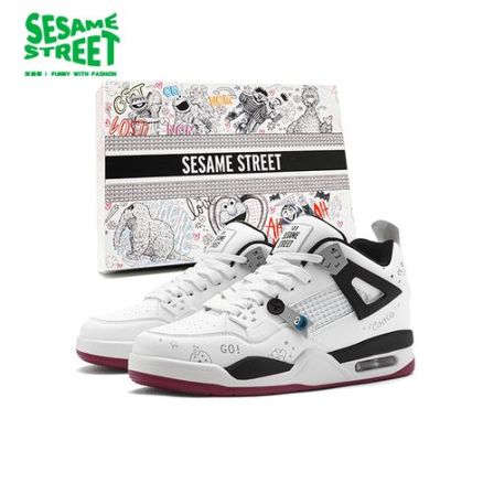 芝麻街鞋子男款爆款2025新款秋冬季新款熊猫色潮流滑板运动休闲鞋