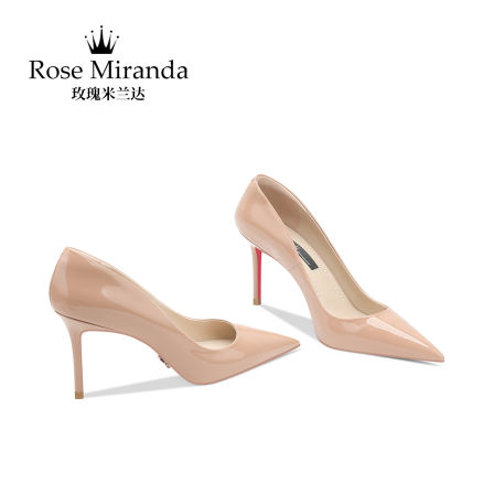 玫瑰米兰达【红底鞋】RoseMiranda纪念高跟鞋性感红底单鞋细跟