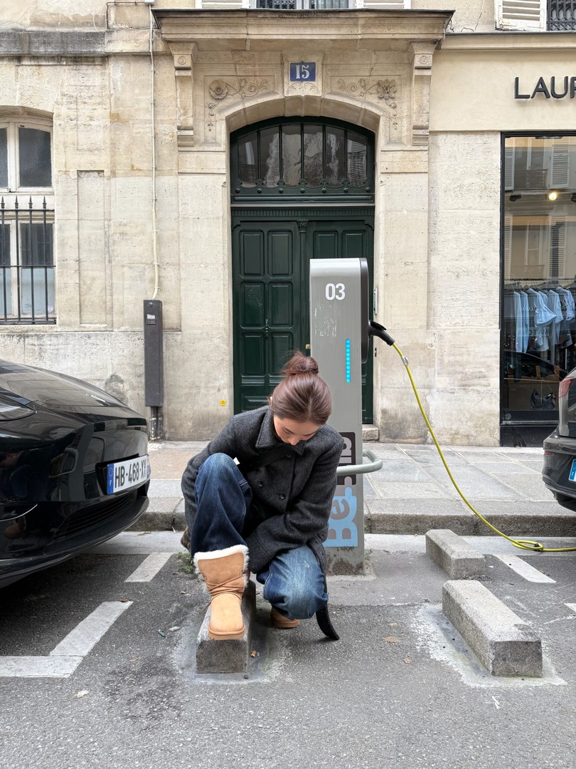 INAIEN   “雪地公鹿” 笑笑私鞋绑带雪地靴 X7986主图