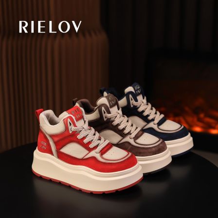 【阿布女鞋●焦糖】头层真皮增高6cm时尚潮流百搭女士休闲鞋510211