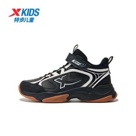 【千禧复古风】特步儿童秋季大底防滑中大童男棉鞋时尚675415379429