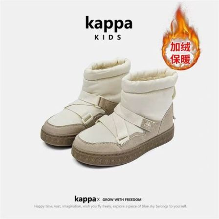 卡帕新款舒适保暖百搭冬季加绒棉鞋雪地靴KAZD1234113
