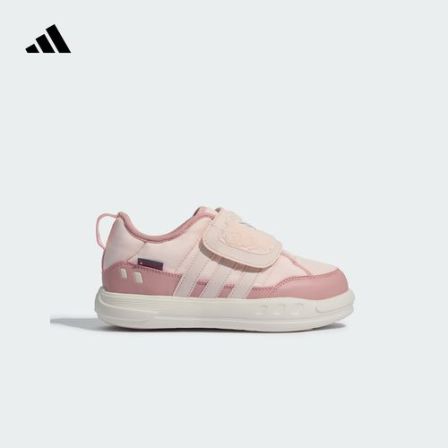 adidas阿迪达斯官方女小童舒适魔术贴运动鞋PUFFY SKIPPER KJ3901
