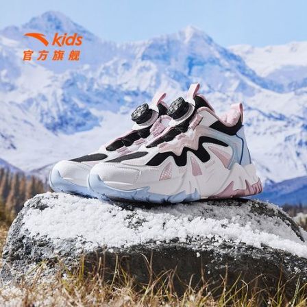 【登峰丨二棉】安踏儿童棉鞋加绒防水防滑减震运动鞋秋冬保暖休闲