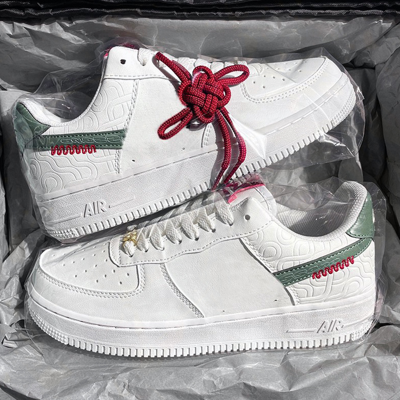 官网空军.一号男鞋2025新款蛇年限定af1小白鞋莆田休闲运动板鞋女主图