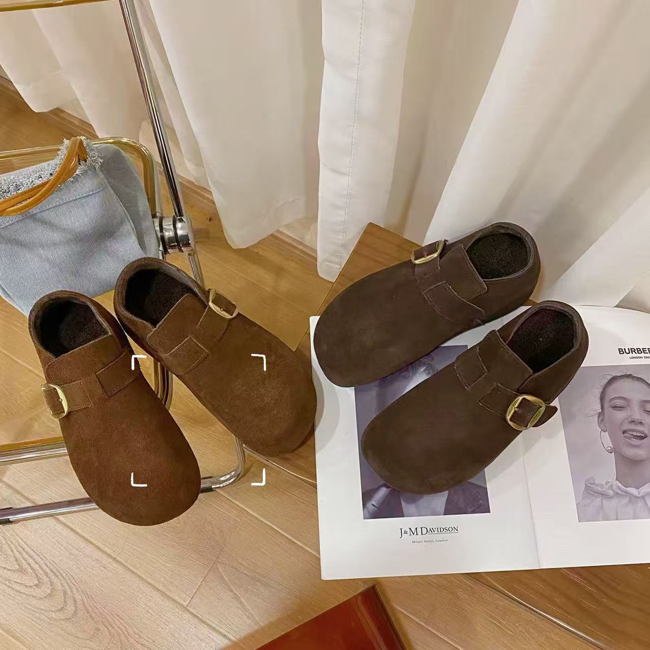 VK定制 韩版高档时尚单鞋女87-87主图