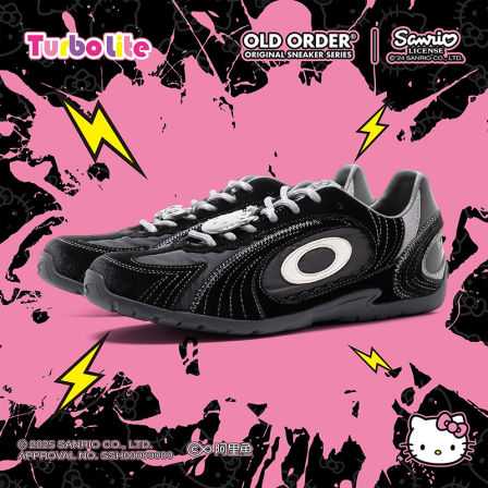 【HELLOKITTYl联名款】OLDORDER-涡轮Lite-复古薄底德训鞋男女款