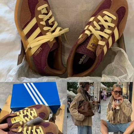 etoile韩代买｜三叶草正品 经典牛皮 德训休闲鞋