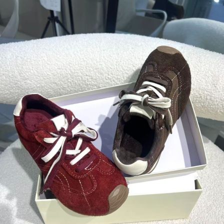 2025新款丑萌歪头百搭透气休闲德训鞋女