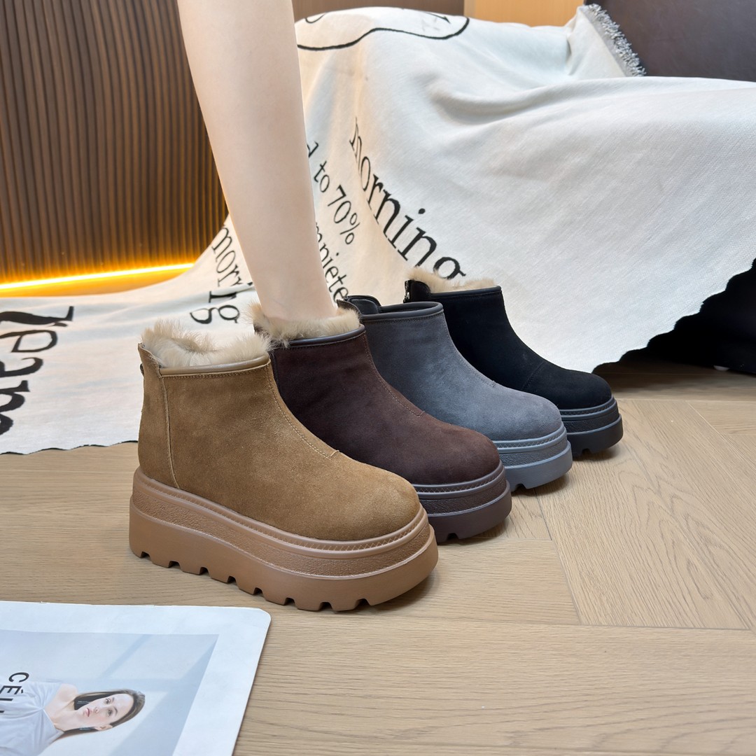 IG/IGC增高8CM2025冬季时尚百搭新款爆款潮流高级休闲风女鞋60313主图