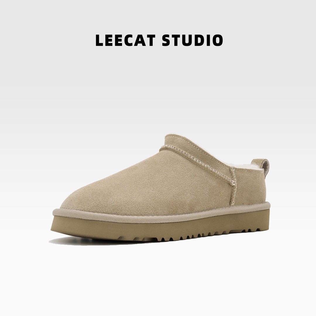 LEECAT STUDIO一脚蹬时尚雪地靴厚底秋冬新款小土豆休闲加厚女鞋主图