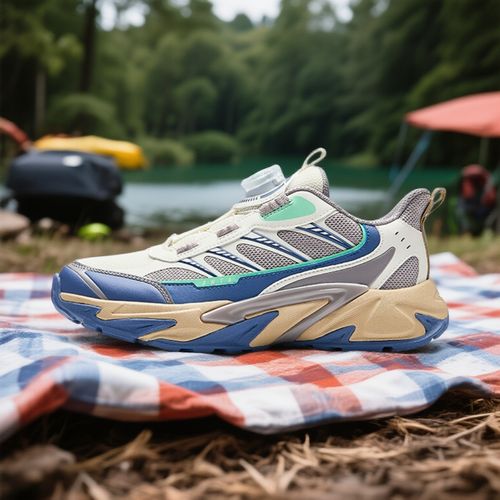 【探野2代】安踏儿童休闲鞋25新款舒适防滑耐磨青少年轻户外鞋子主图