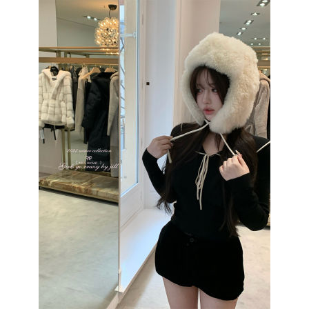 jill大姐姐 the dover极简海军领100羊毛长袖针织衫包臀半身裙