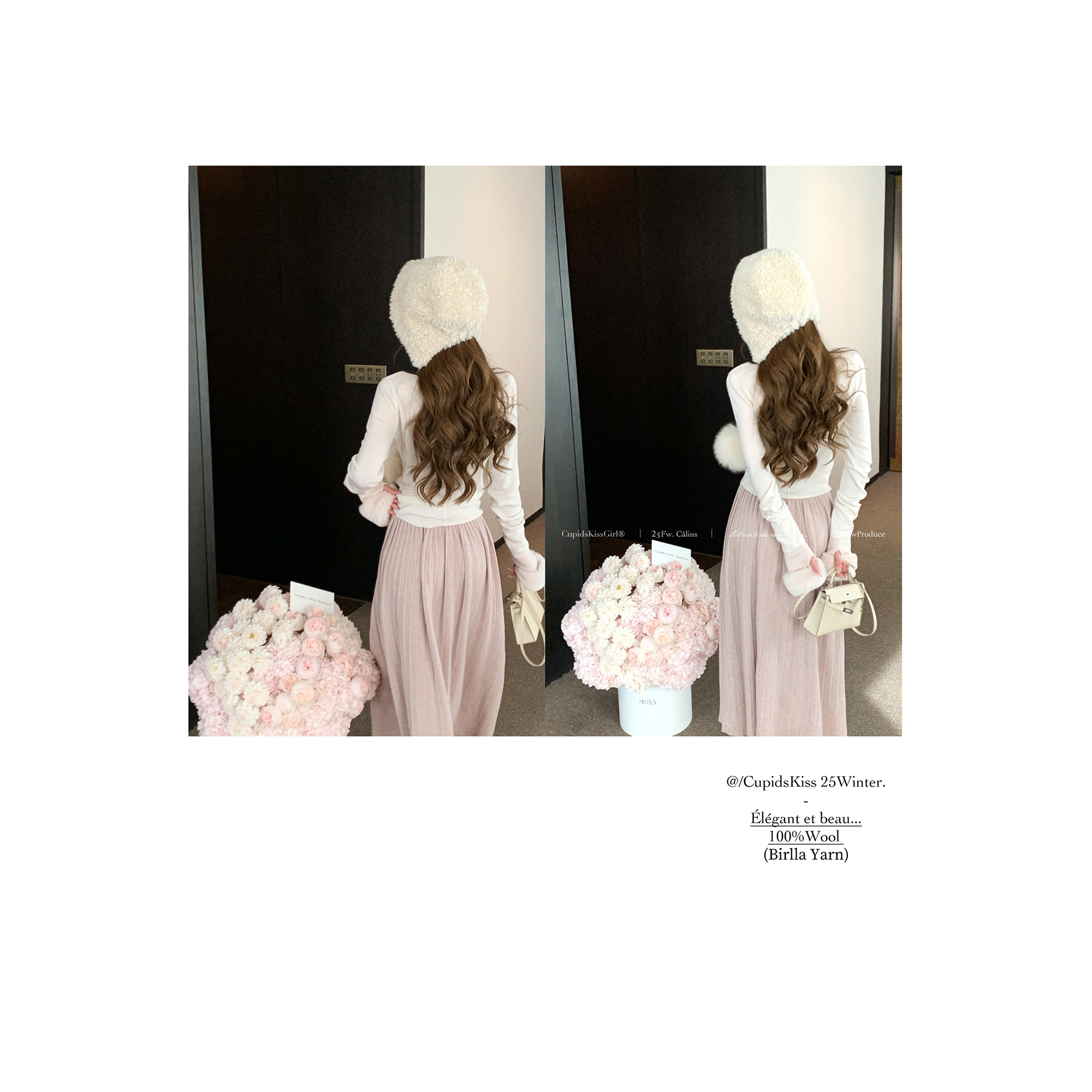 csk丘比特“CleanLine”60支德国高支扬子纱100羊毛针织打底上衣主图