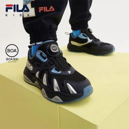 【爆款】FILA斐乐男女大童【虎爪三代】秋季舒适休闲运动鞋K15B342501