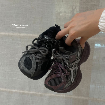 JBM潮牌童鞋男童加绒老爹鞋25儿童冬款运动鞋保暖中大童休闲鞋子