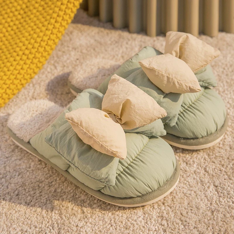 玲姐定制-女棉拖鞋秋冬新款毛绒地板拖加绒加厚棉拖鞋418612主图