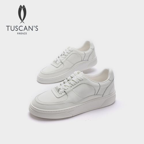 TUSCAN'S舒适时尚休闲板鞋女士通勤百搭小白鞋时代双鱼309主图