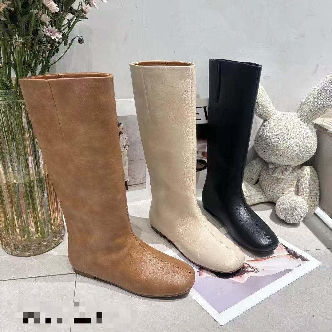 女士时装靴秋冬加绒中长款#331主图