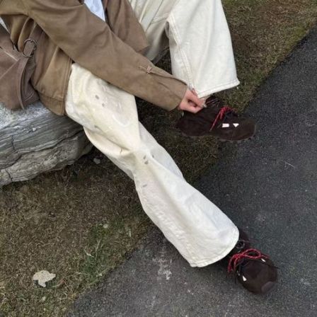 小发喵「奢感复古厚底拼接设计老爹鞋｜潮酷高街摩登型格标杆」777