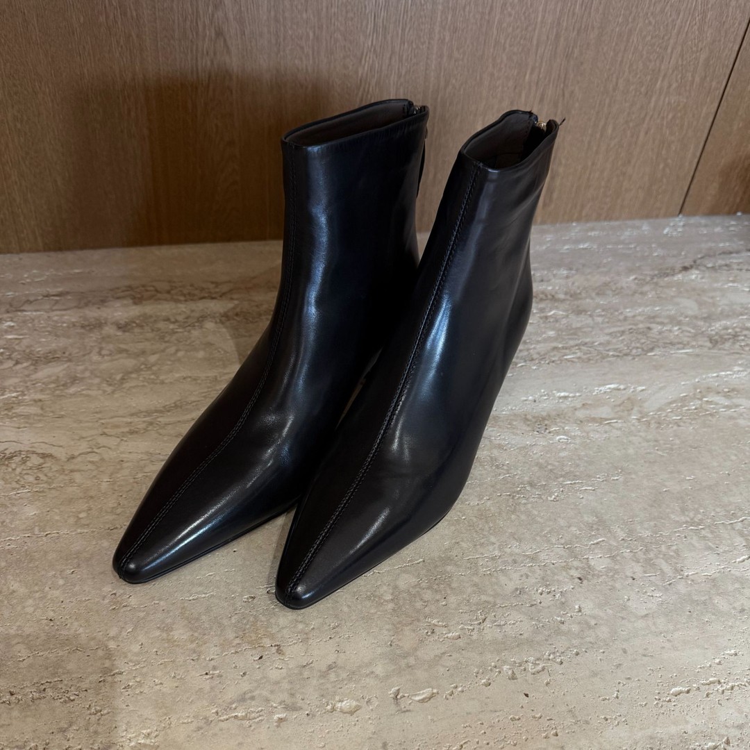 TANTAN 气质时尚百搭秋冬尖头高跟时装靴3177主图