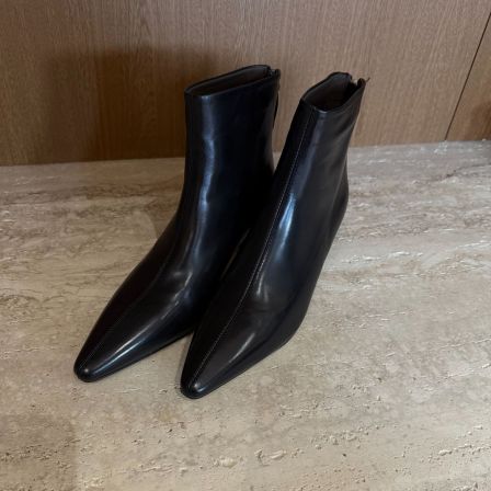 TANTAN 气质时尚百搭秋冬尖头高跟时装靴3177