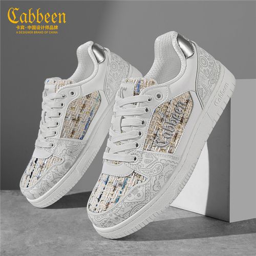 男鞋2025秋冬新款小香风潮牌韩版小白鞋百搭增高软底休闲板鞋主图