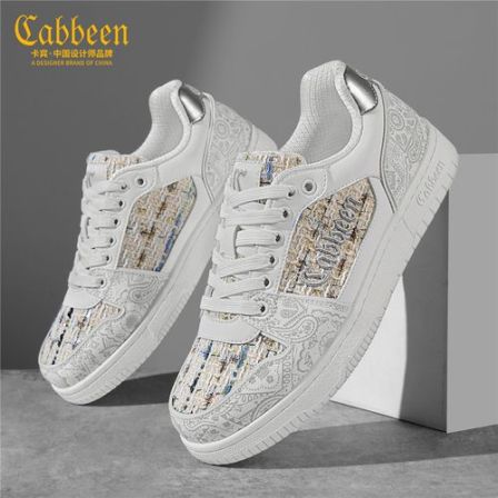 男鞋2025秋冬新款小香风潮牌韩版小白鞋百搭增高软底休闲板鞋