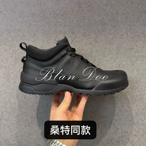 BLANDOO “意式休闲” 男士百搭舒适哑光加绒牛皮休闲鞋1BD256主图