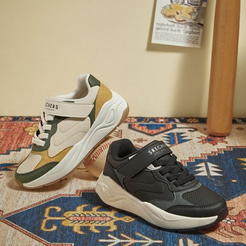 【斯凯奇】儿童休闲复古慢跑鞋417100L DB主图