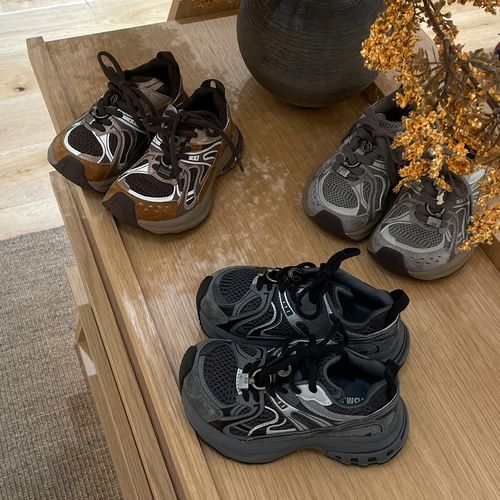 【琥珀流光】左左家秋季新款儿童潮酷时髦运动鞋中大童软底老爹鞋主图