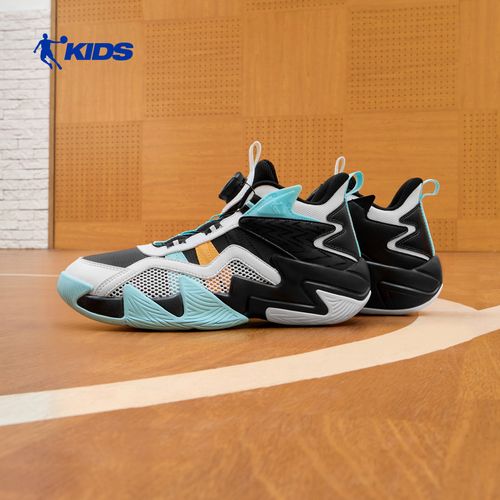 密网童鞋儿童密网篮球鞋男童四季款中大童青少年钮扣网面运动鞋主图