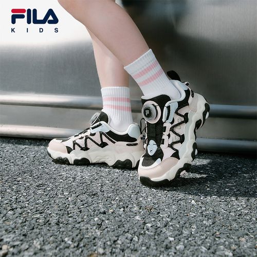 【斐乐儿童】2025年秋冬新款小童儿童复古跑鞋K14B531105主图