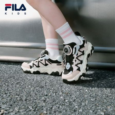 【斐乐儿童】2025年秋冬新款小童儿童复古跑鞋K14B531105
