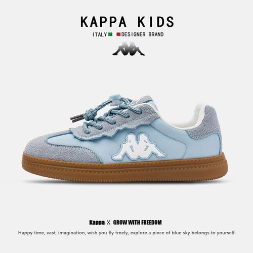 kappa kids 卡帕情侣时尚百搭轻便男女潮流亲子鞋软底板鞋德训鞋主图