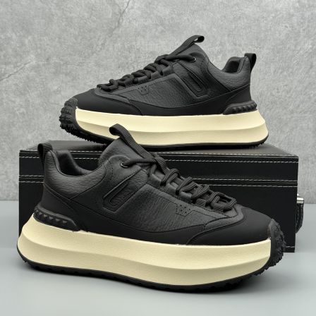 厚底时尚男鞋2025新款秋冬百搭男潮鞋内增高休闲鞋舒适软底运动鞋