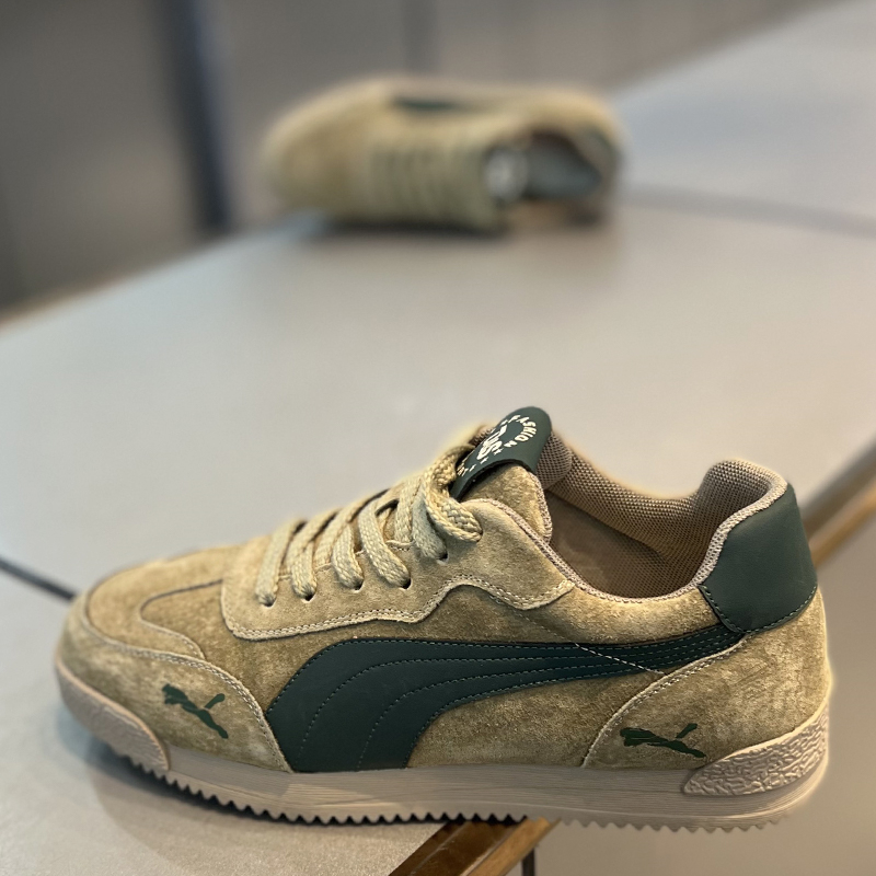 男鞋2025新款秋季青少年潮流复古运动板鞋休闲阿甘鞋男款加绒棉鞋主图