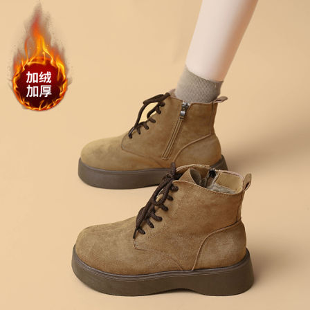 张凯丽雪地靴女款2025新款冬季爆款加绒加厚中老年妈妈东北大棉鞋