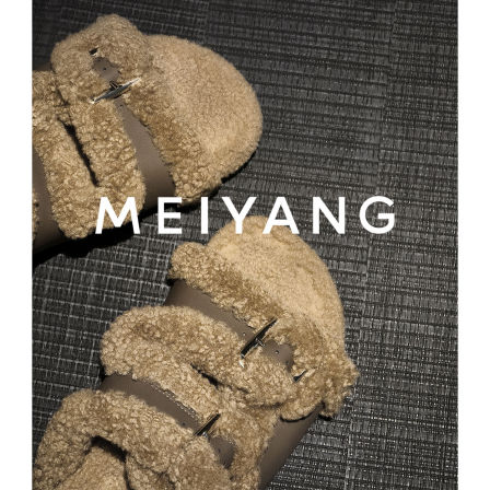 美洋MEIYANG 曲奇毛毛拖 绵羊毛皮*PU_可调节撞色保暖一脚蹬拖鞋