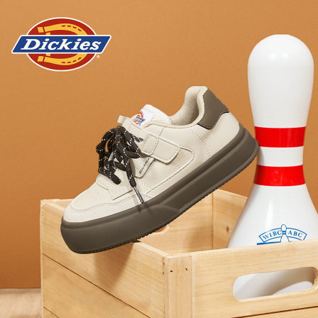 Dickies儿童板鞋冬款加绒保暖男童德训鞋女童小白鞋中大童运动鞋