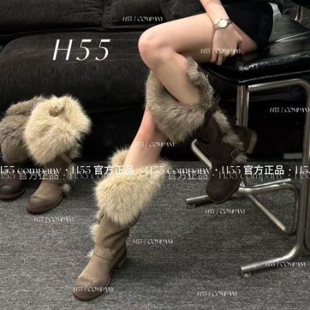 H55女鞋【600g棉里】乌托邦S线重磅斯拉夫骑士直筒靴4cm45-2993【HW】