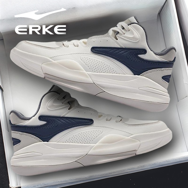 觉醒3鸿星尔克板鞋新款鞋子秋冬复古男鞋学生休闲鞋中高帮运动鞋主图