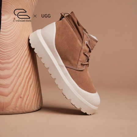 UGG冬季男女同款时尚舒适保暖厚底系带纽姆休闲短靴时尚靴1143991